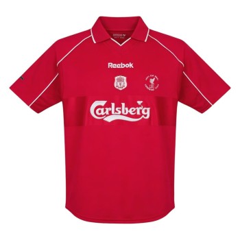 Men's Liverpool Home Retro Soccer Jersey 2000/01