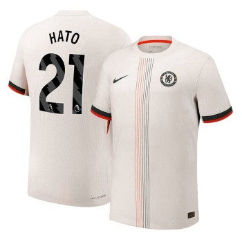 Men's HATO #21 Chelsea Away Authentic Jersey 2025/26