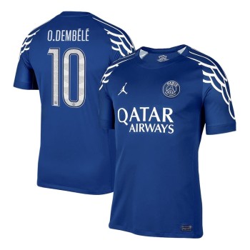 Men's O.DEMBÉLÉ #10 PSG Fourth Away Replica Soccer Jersey -UCL 2024/25 Men's O.DEMBÉLÉ #10 PSG Fourth Away Replica Soccer Jersey -UCL 2024/25