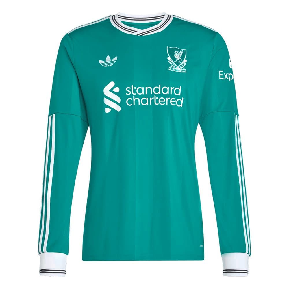 Men's Liverpool Third Away Long Sleeve Jersey 2025/26 Men's Liverpool Third Away Long Sleeve Jersey 2025/26