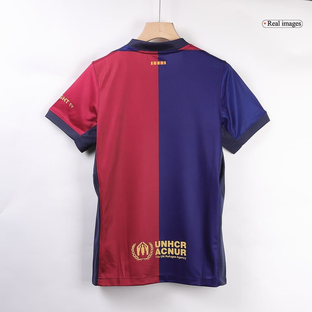 Men's COLDPLAY #10 Barcelona Home Replica Soccer Jersey 2024/25
