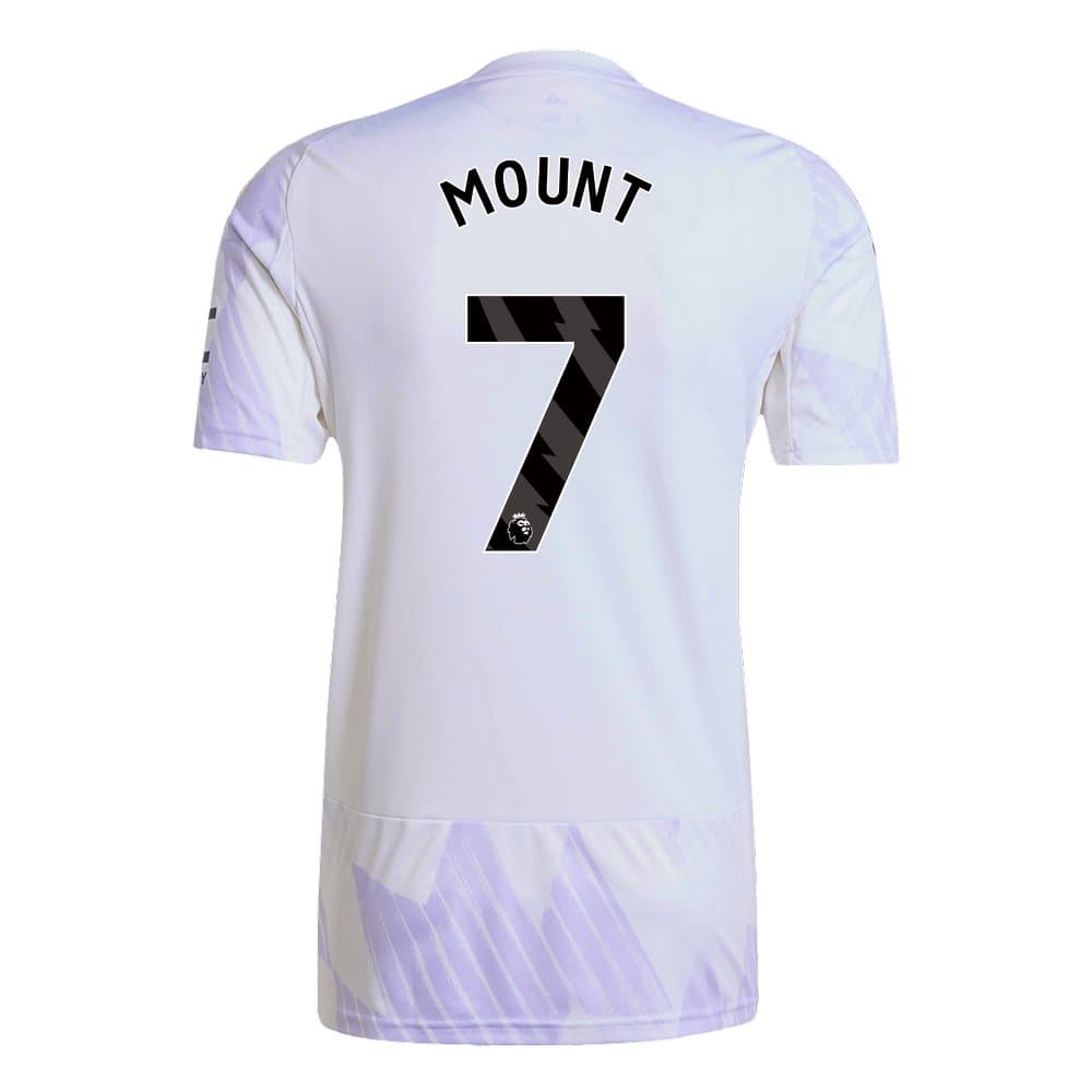 Men's MOUNT #7 Manchester United Away Replica Soccer Jersey 2025/26 Men's MOUNT #7 Manchester United Away Replica Soccer Jersey 2025/26