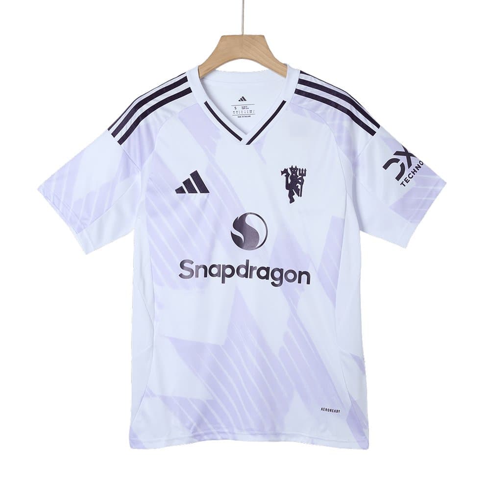 Men's MOUNT #7 Manchester United Away Replica Soccer Jersey 2025/26 Men's MOUNT #7 Manchester United Away Replica Soccer Jersey 2025/26
