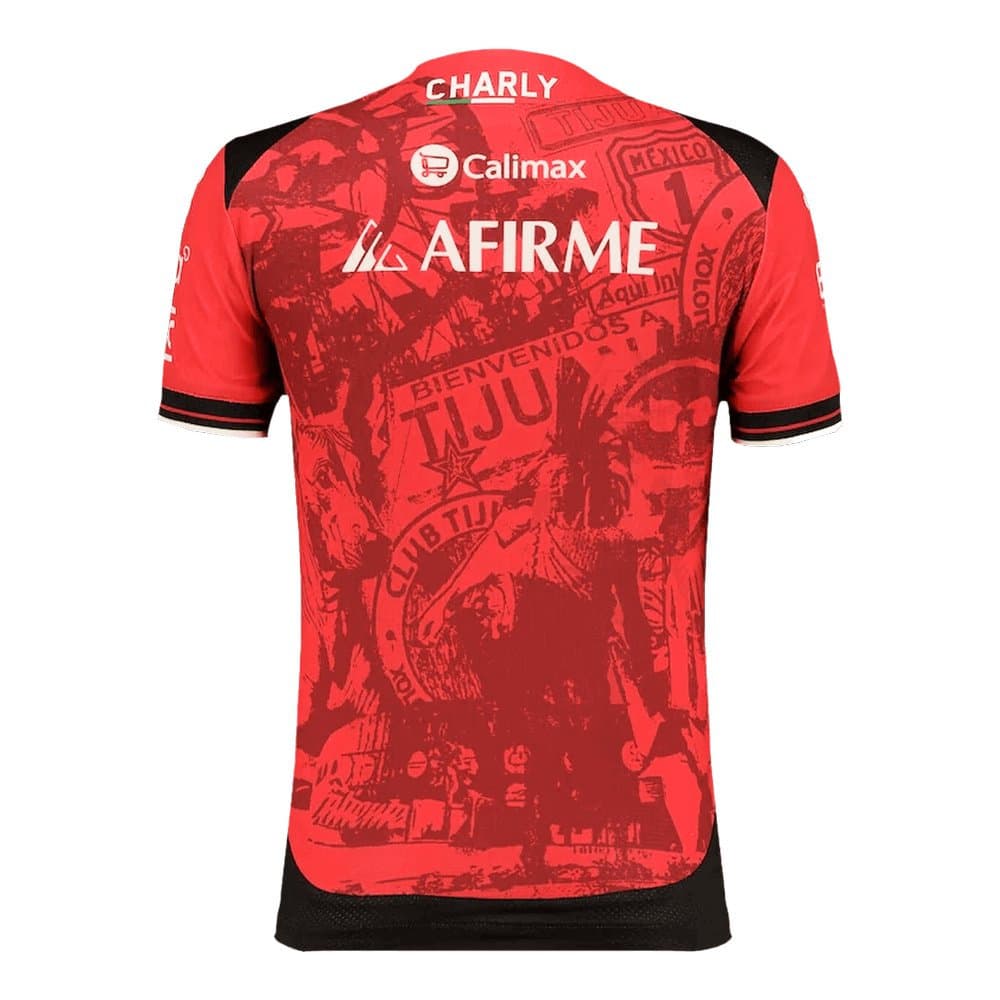 Men's Club Tijuana Home Replica Soccer Jersey 2025/26 Men's Club Tijuana Home Replica Soccer Jersey 2025/26