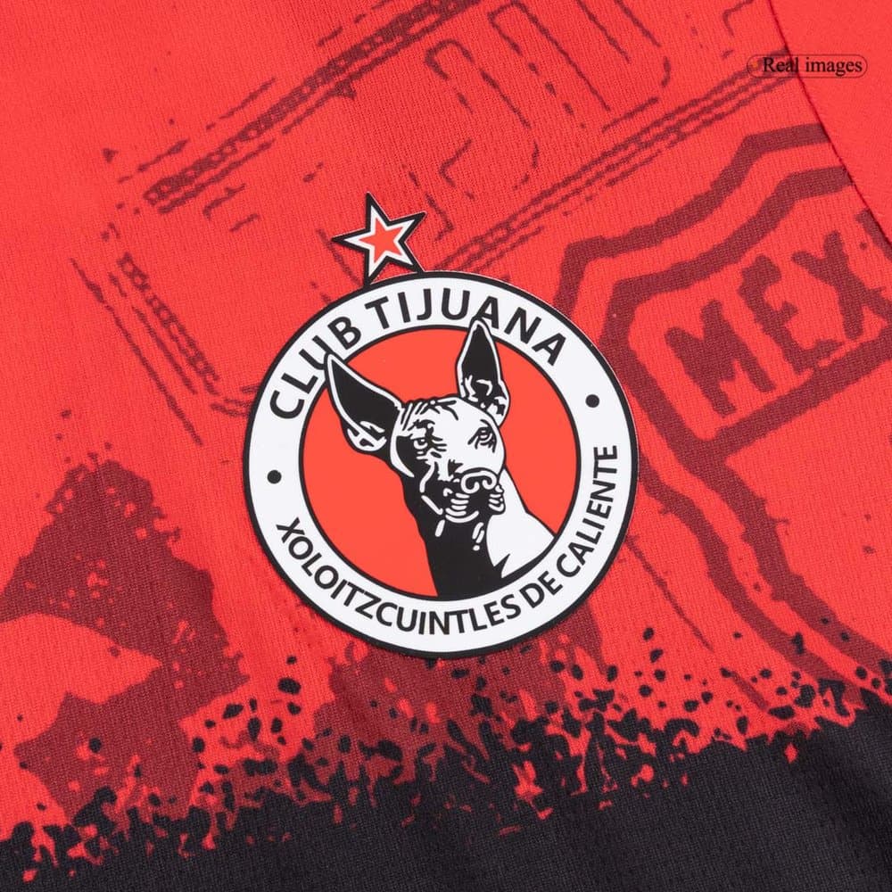 Men's Club Tijuana Home Replica Soccer Jersey 2025/26 Men's Club Tijuana Home Replica Soccer Jersey 2025/26
