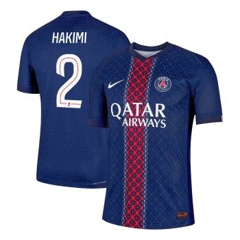Men's HAKIMI #2 PSG Home Authentic Jersey 2025/26 Men's HAKIMI #2 PSG Home Authentic Jersey 2025/26