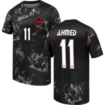 Kid's AHMED #11 Canada Away Replica Jersey World Cup 2026