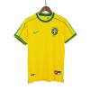 Men's Brazil Home Retro Soccer Jersey 1998