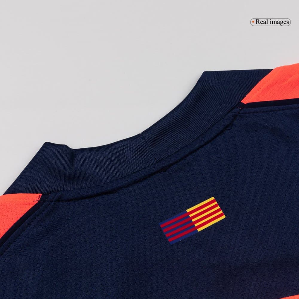 Men's Barcelona Third Away Long Sleeve Jersey 2025/26
