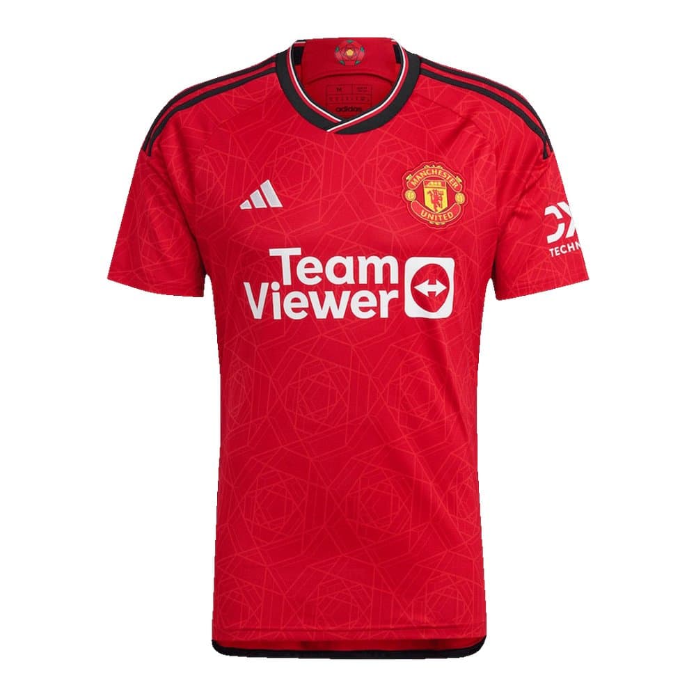 Men's B.FERNANDES #8 Manchester United Home Replica Jersey 2023/24