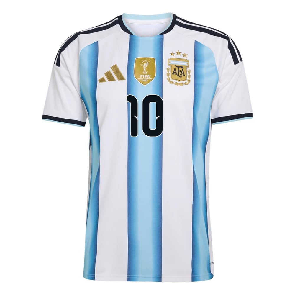 Men's MESSI #10 Argentina Home Replica Soccer Jersey World Cup 2026