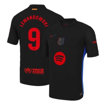 Men's LEWANDOWSKI #9 Barcelona Away Authentic Soccer Jersey - Spotify Logo Without Text 2024/25 Men's LEWANDOWSKI #9 Barcelona Away Authentic Soccer Jersey - Spotify Logo Without Text 2024/25