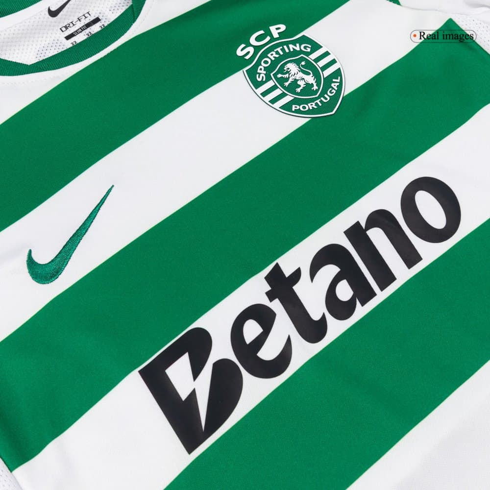 Kid's Sporting CP Home Soccer Jersey Kit 2025/26 Kid's Sporting CP Home Soccer Jersey Kit 2025/26