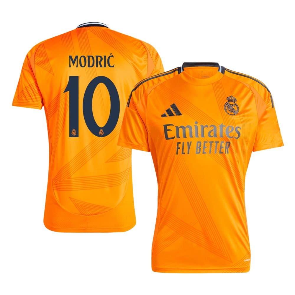 Men's MODRIĆ #10 Real Madrid Away Replica Soccer Jersey 2024/25 Men's MODRIĆ #10 Real Madrid Away Replica Soccer Jersey 2024/25
