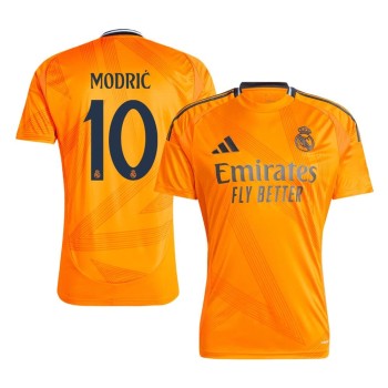 Men's MODRIĆ #10 Real Madrid Away Replica Soccer Jersey 2024/25 Men's MODRIĆ #10 Real Madrid Away Replica Soccer Jersey 2024/25