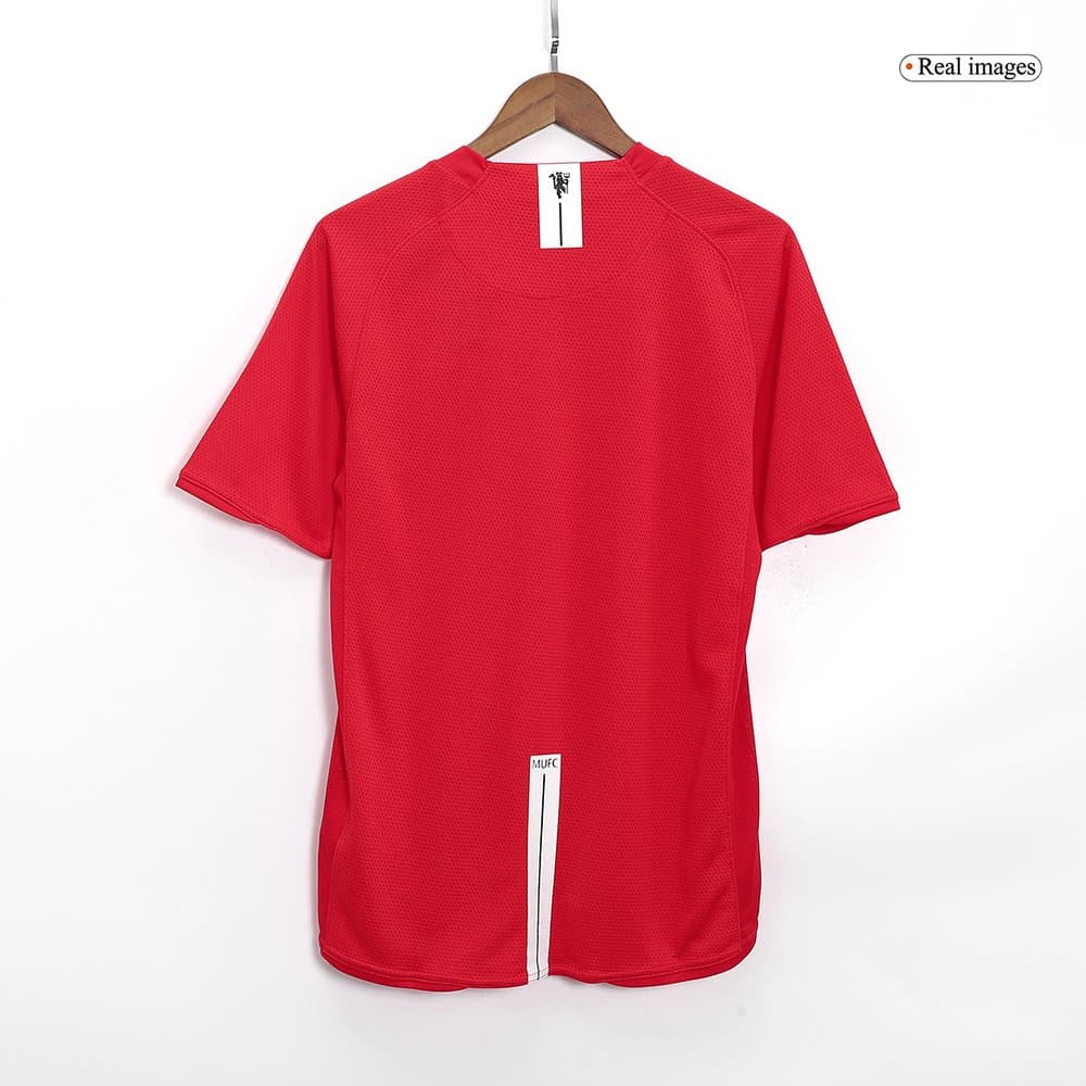 Men's Manchester United Home Retro Soccer Jersey 2007/08 Men's Manchester United Home Retro Soccer Jersey 2007/08
