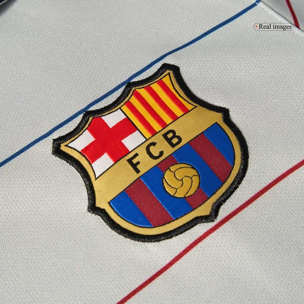 Men's Barcelona Away Retro Soccer Jersey 2003/04 Men's Barcelona Away Retro Soccer Jersey 2003/04