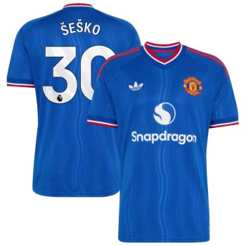 Kid's ŠEŠKO #30 Manchester United Away Replica Jersey 2026/27 Kid's ŠEŠKO #30 Manchester United Away Replica Jersey 2026/27