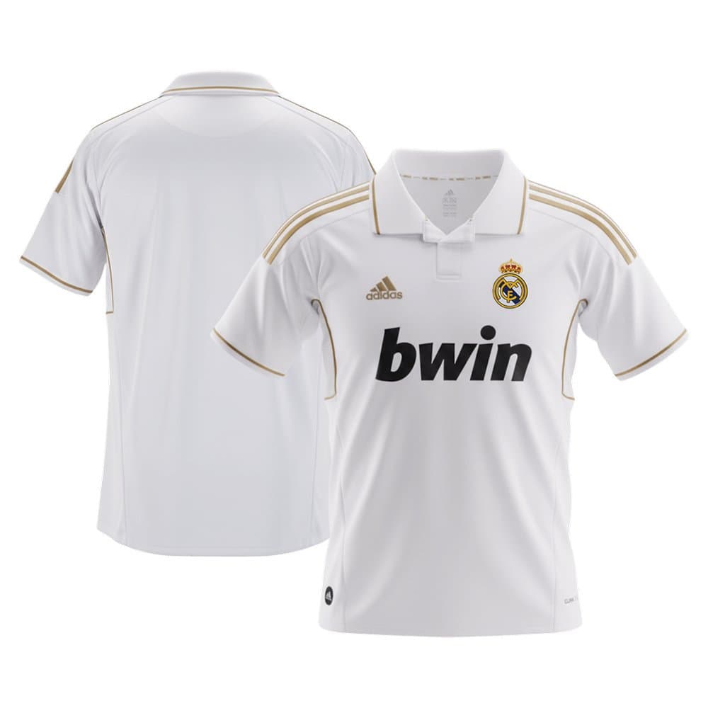 Men's Real Madrid Home Retro Soccer Jersey 2011/12
