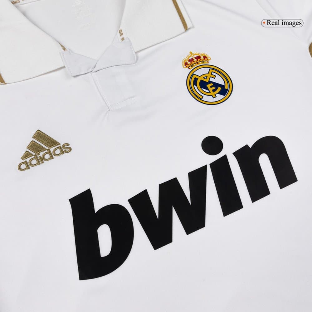Men's Real Madrid Home Retro Soccer Jersey 2011/12