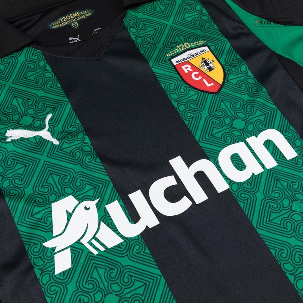 Men's THAUVIN #10 RC Lens Away Replica Soccer Jersey 2025/26