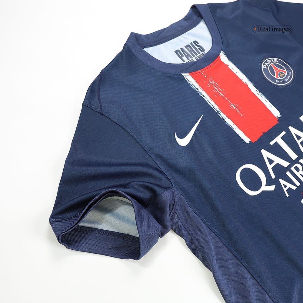 Men's BARCOLA #29 PSG Home Replica Soccer Jersey 2024/25 Men's BARCOLA #29 PSG Home Replica Soccer Jersey 2024/25