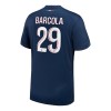 Men's BARCOLA #29 PSG Home Replica Soccer Jersey 2024/25 Men's BARCOLA #29 PSG Home Replica Soccer Jersey 2024/25