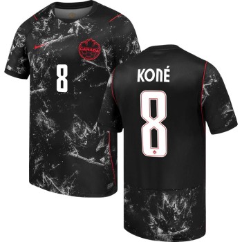Men's KONÉ #8 Canada Away Replica Jersey World Cup 2026