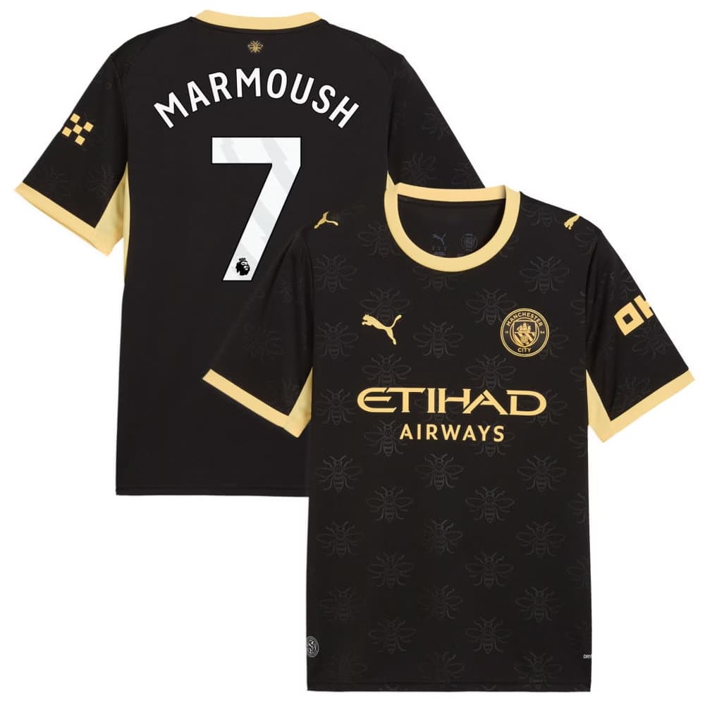 Kid's MARMOUSH #7 Manchester City Away Replica Jersey 2026/27 Kid's MARMOUSH #7 Manchester City Away Replica Jersey 2026/27
