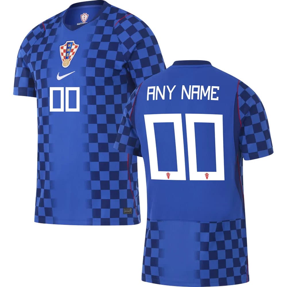 Men's Croatia Away Replica Custom Jersey World Cup 2026 Men's Croatia Away Replica Custom Jersey World Cup 2026