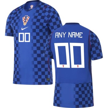 Men's Croatia Away Replica Custom Jersey World Cup 2026