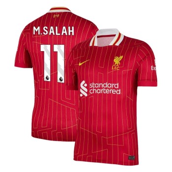 Men's M.SALAH #11 Liverpool Home Replica Soccer Jersey 2024/25 Men's M.SALAH #11 Liverpool Home Replica Soccer Jersey 2024/25
