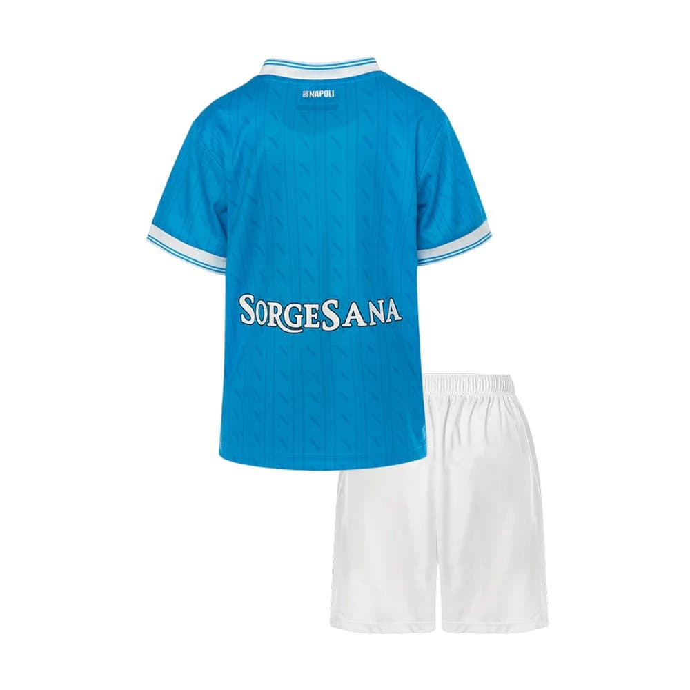 Kid's Napoli Home Soccer Jersey Kit 2025/26 Kid's Napoli Home Soccer Jersey Kit 2025/26
