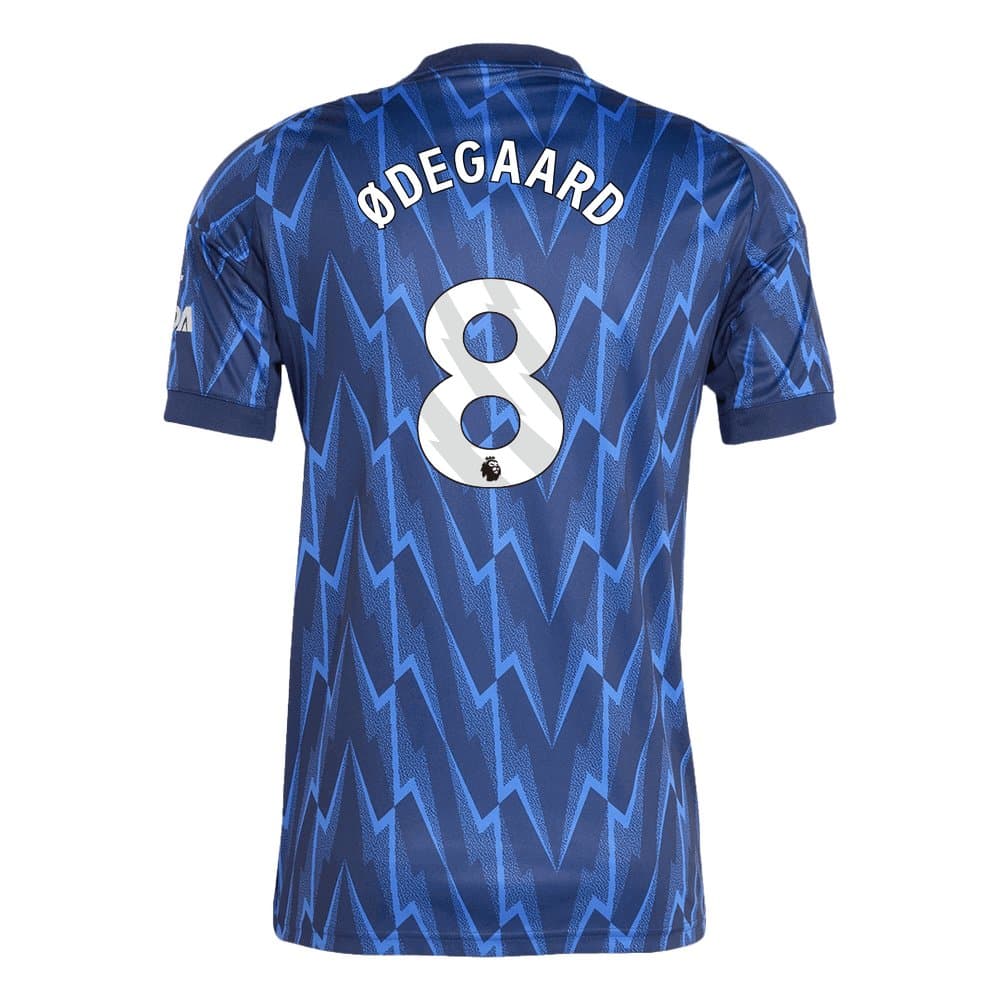 Men's ØDEGAARD #8 Arsenal Away Replica Soccer Jersey 2025/26