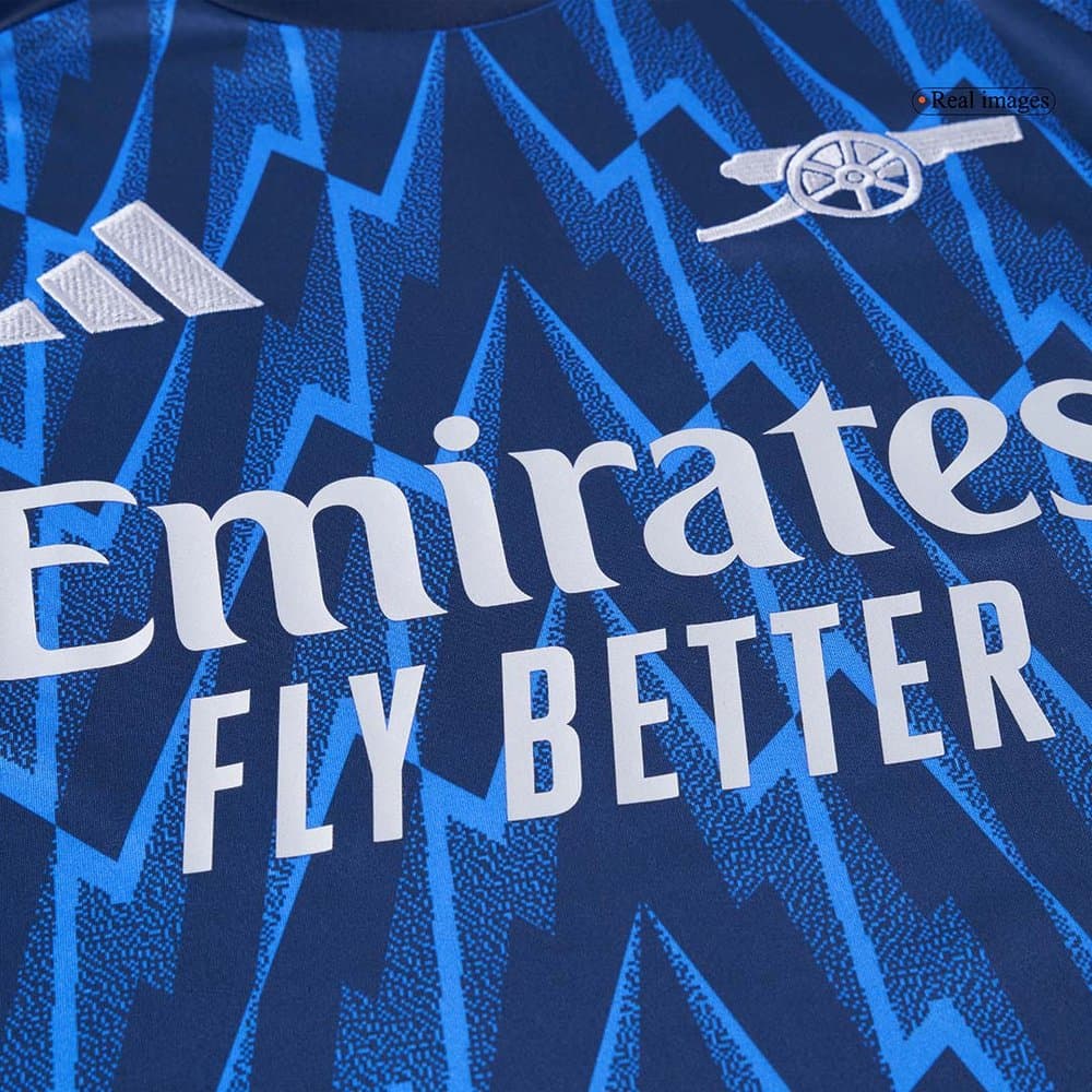 Men's ØDEGAARD #8 Arsenal Away Replica Soccer Jersey 2025/26