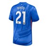 Men's HATO #21 Chelsea Home Replica Soccer Jersey 2025/26 Men's HATO #21 Chelsea Home Replica Soccer Jersey 2025/26