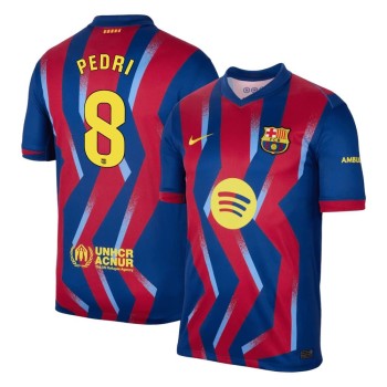 Men's PEDRI #8 Barcelona Fourth Away Replica Soccer Jersey 2025/26 Men's PEDRI #8 Barcelona Fourth Away Replica Soccer Jersey 2025/26