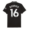 Men's RODRIGO #16 Manchester City Away Authentic Jersey 2025/26