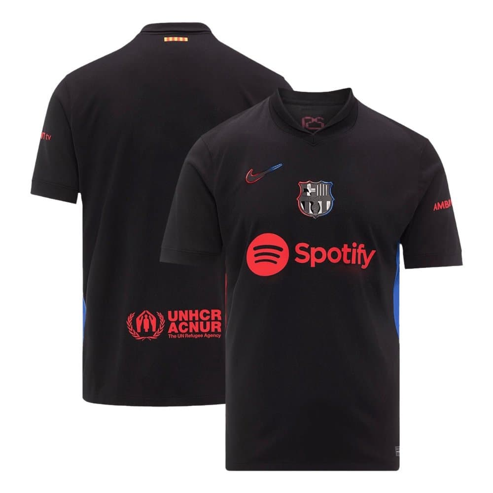 Men's Barcelona Away Replica Soccer Jersey 2024/25 Men's Barcelona Away Replica Soccer Jersey 2024/25