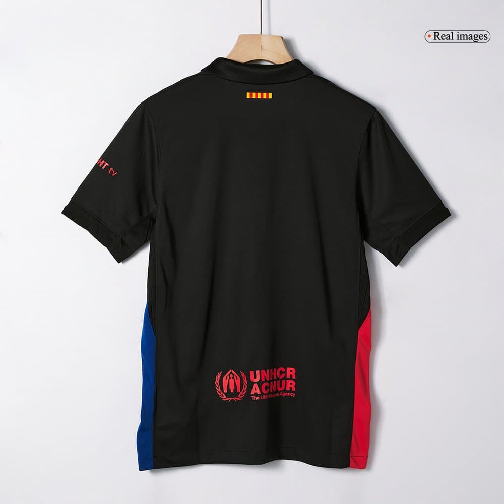 Men's Barcelona Away Replica Soccer Jersey 2024/25 Men's Barcelona Away Replica Soccer Jersey 2024/25
