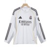 Men's Real Madrid Home Long Sleeve Jersey 2025/26 Men's Real Madrid Home Long Sleeve Jersey 2025/26