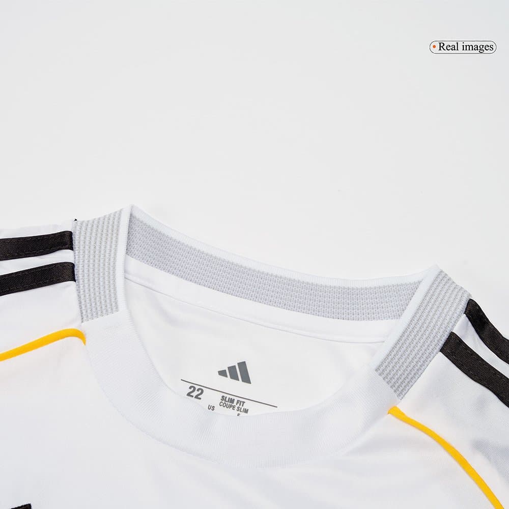 Men's Real Madrid Home Long Sleeve Jersey 2025/26 Men's Real Madrid Home Long Sleeve Jersey 2025/26