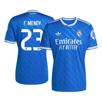 Men's F. MENDY #23 Real Madrid Third Away Replica Soccer Jersey 2025/26