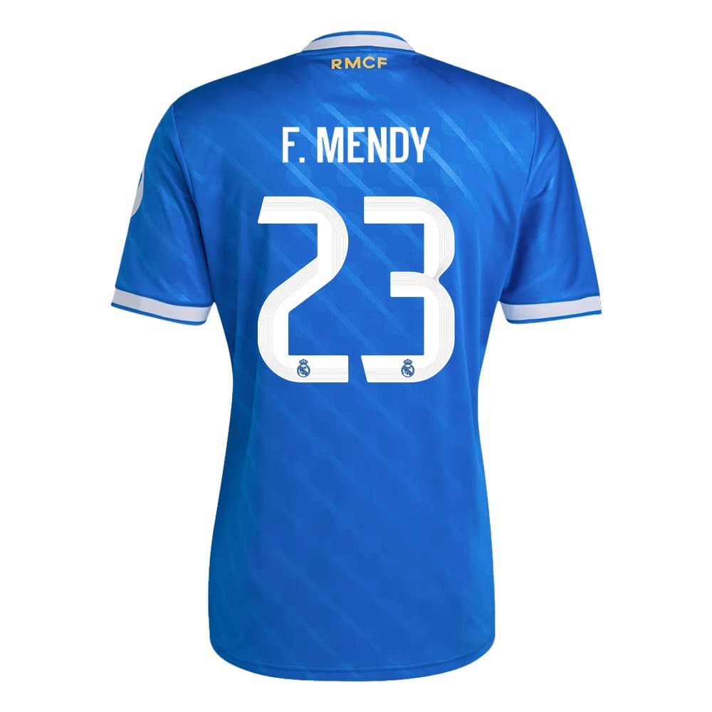 Men's F. MENDY #23 Real Madrid Third Away Replica Soccer Jersey 2025/26