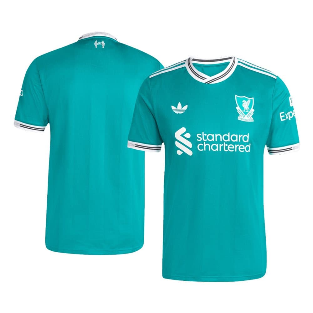 Men's Liverpool Third Away Authentic Soccer Jersey 2025/26