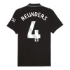 Men's REIJNDERS #4 Manchester City Away Authentic Jersey 2025/26
