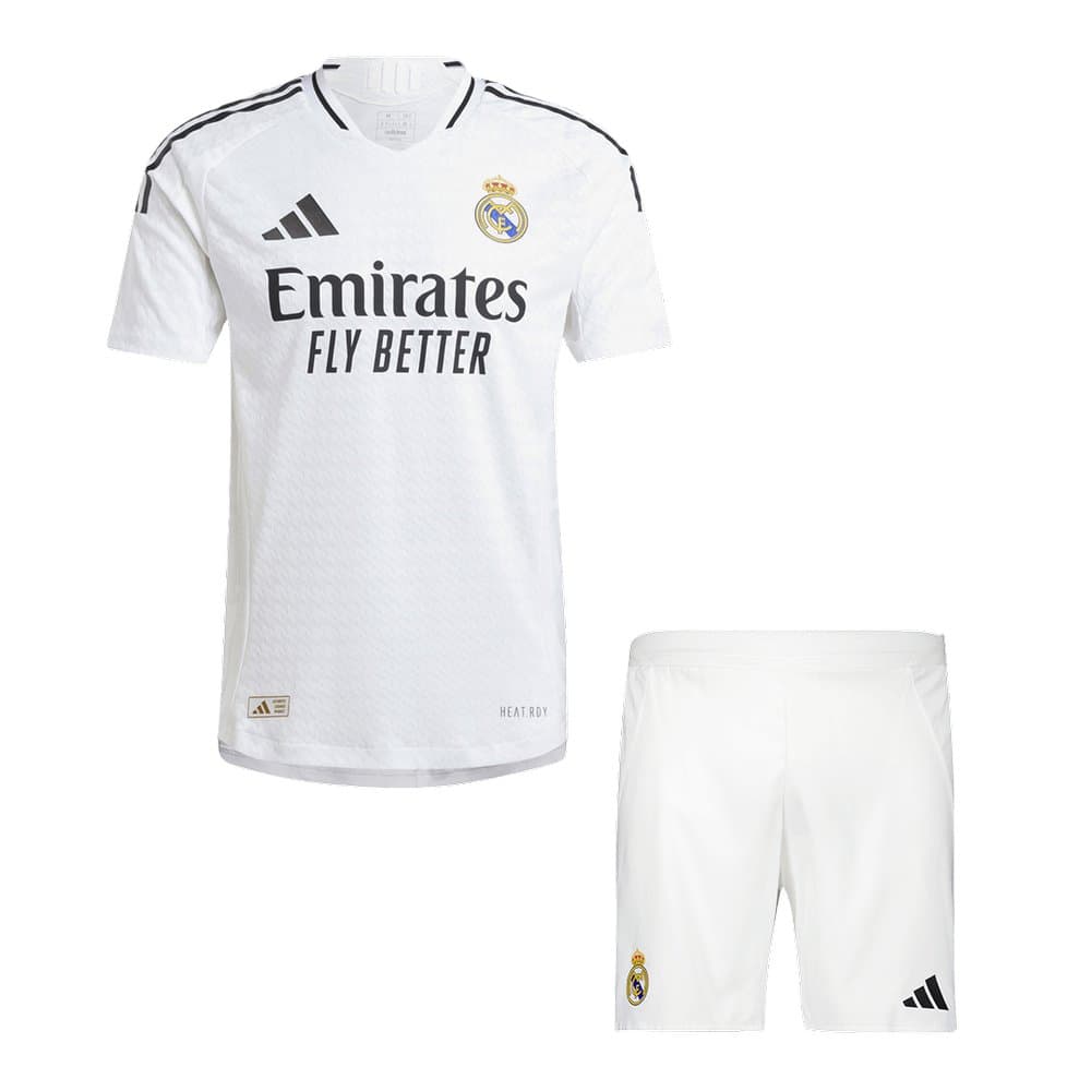 Men's Real Madrid Home Authentic Jersey Kit 2024/25 Men's Real Madrid Home Authentic Jersey Kit 2024/25