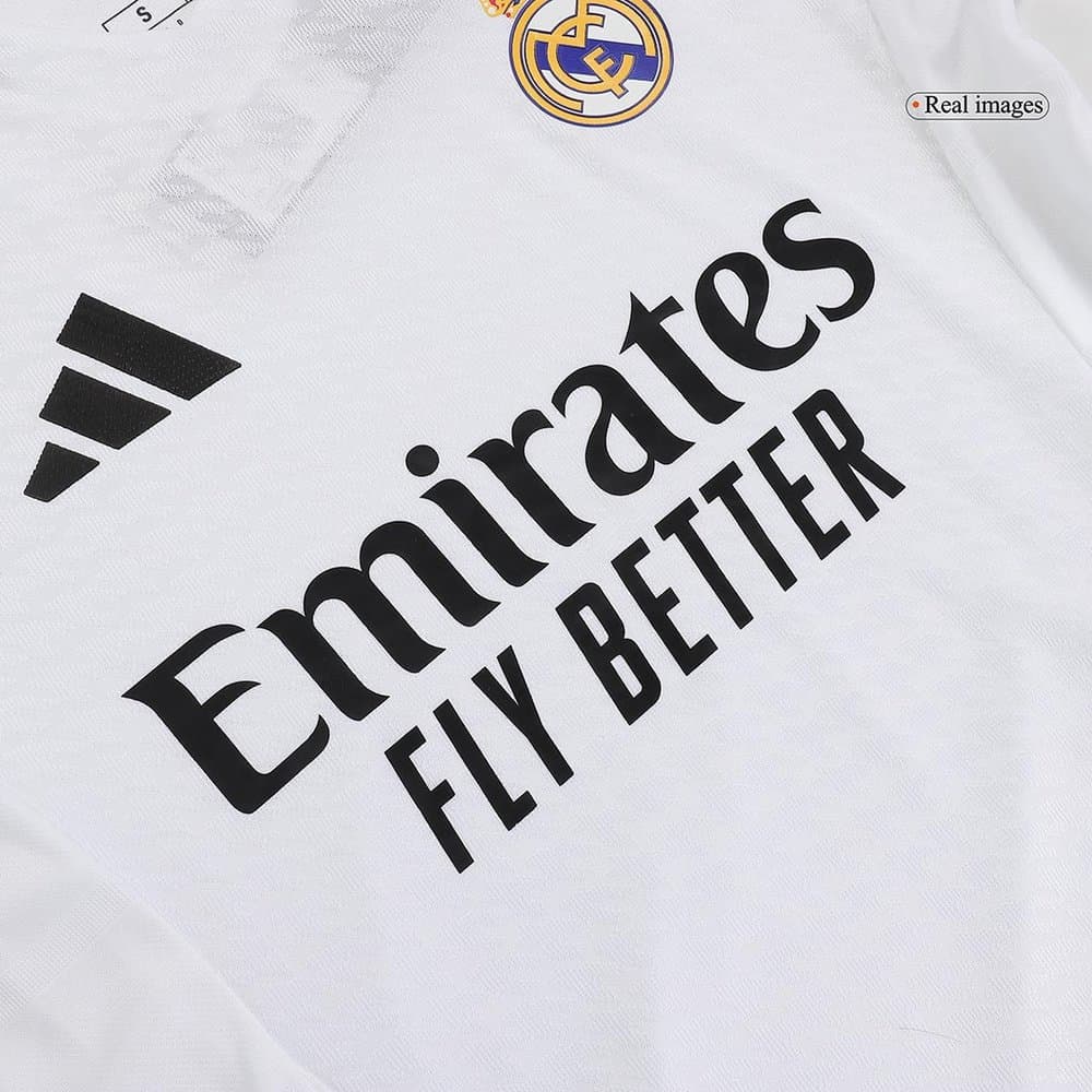 Men's Real Madrid Home Authentic Jersey Kit 2024/25 Men's Real Madrid Home Authentic Jersey Kit 2024/25