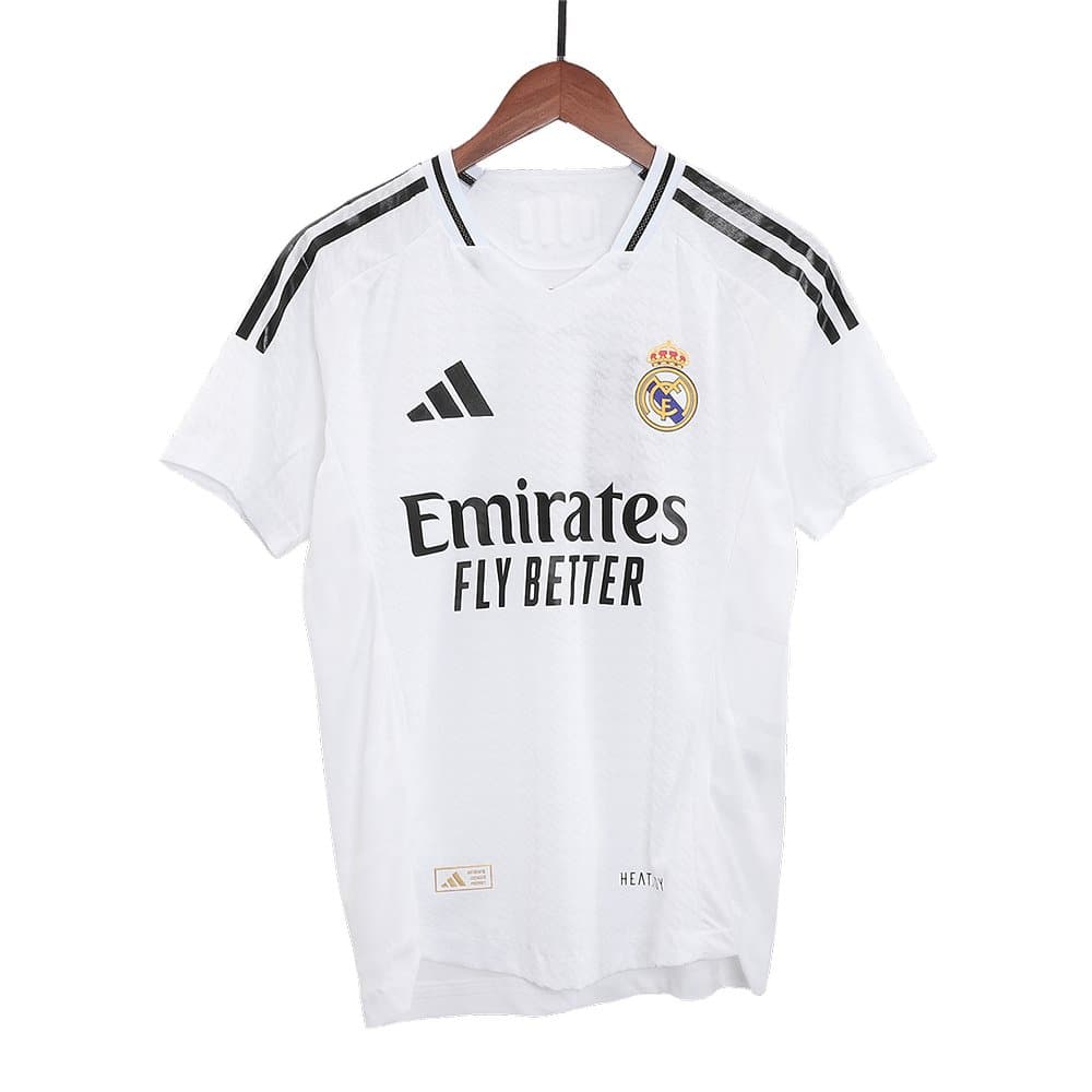 Men's Real Madrid Home Authentic Jersey Kit 2024/25 Men's Real Madrid Home Authentic Jersey Kit 2024/25