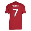 Men's WIRTZ #7 Liverpool Home Authentic Soccer Jersey 2025/26 Men's WIRTZ #7 Liverpool Home Authentic Soccer Jersey 2025/26